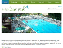 Tablet Screenshot of mountairepark.com